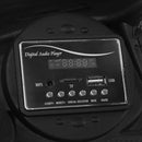 Rigo Ride On Car Toy Kids Electric Cars 12V Battery SUV Black