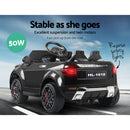 Rigo Ride On Car Toy Kids Electric Cars 12V Battery SUV Black