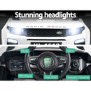 Rigo Ride On Car Toy Kids Electric Cars 12V Battery SUV White