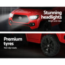 Toyota Ride On Car Kids Electric Toy Cars Tacoma Off Road Jeep 12V Battery Red