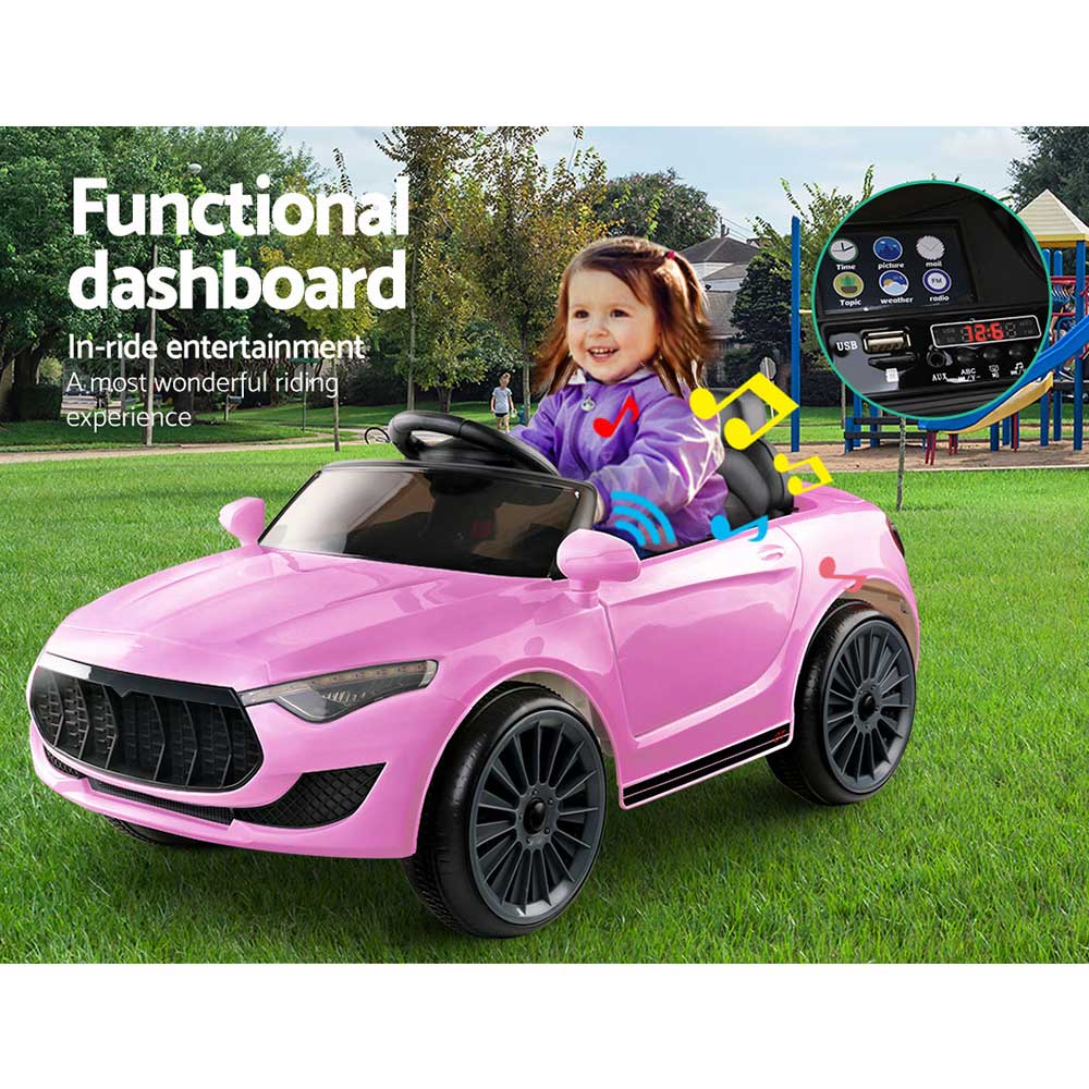Pink Electric Toy Cars For Girls Rigo Kids Ride On Car Battery