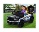 Kids Ride On Car Police Patrol Range Rover