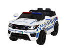 Kids Ride On Car Police Patrol Range Rover