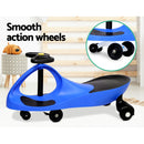 Kids Ride On Swing Car - Blue