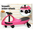Kids Ride On Swing Car  - Pink