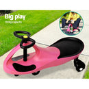Kids Ride On Swing Car  - Pink