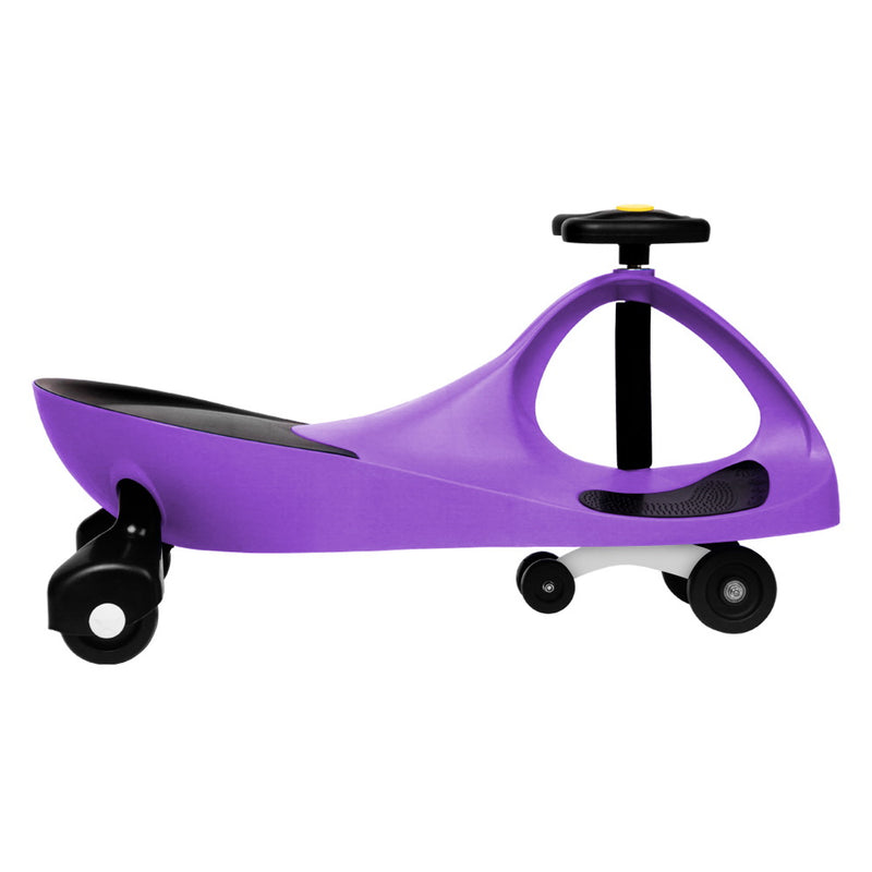 Kids Ride On Swing Car - Purple