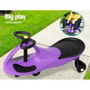 Kids Ride On Swing Car - Purple