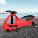 Kids Children Swing Car Ride On Toys Scooter Wiggle Slider Swivel Cars Red