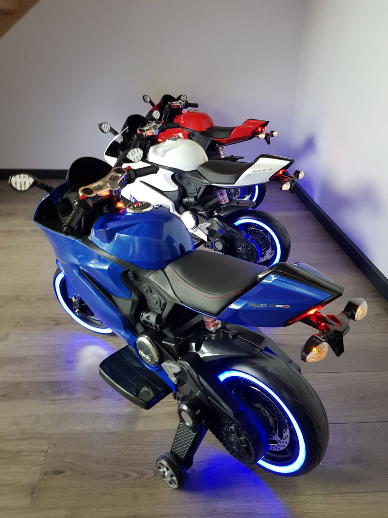 Little Riders Kids Ride On Motorbike Ducati Replica Electric Toy 12V