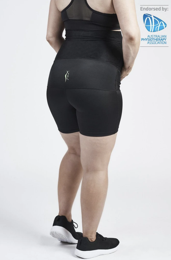 SRC Pregnancy Shorts Mini Over The Bump Black