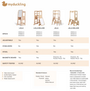 My duckling LOLA Deluxe Adjustable Learning Tower - Natural (Pre order for Nov)