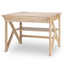 My duckling NALA Solid Wood Study Desk With Easel