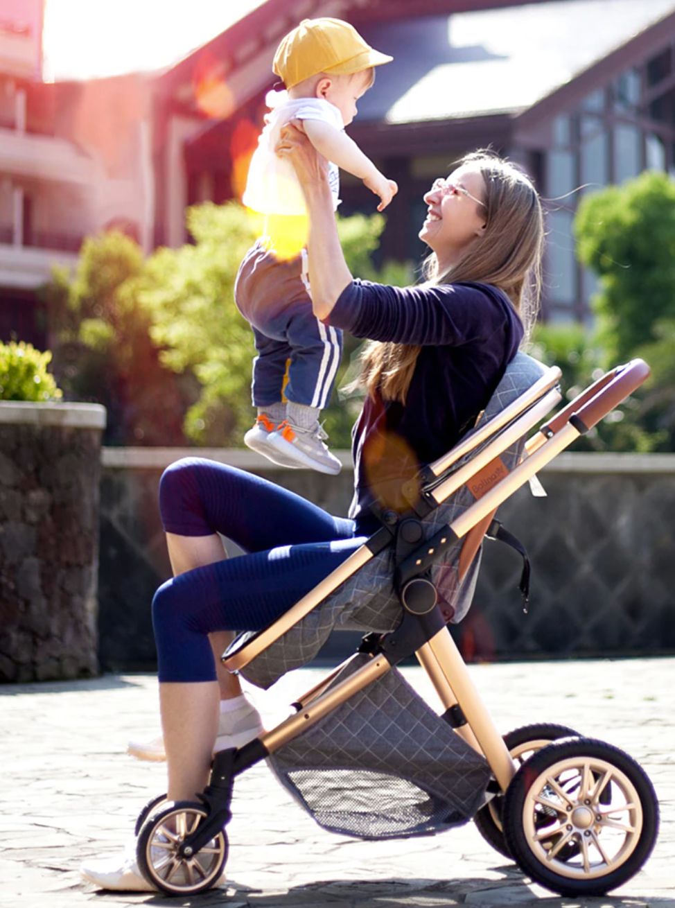 Rever Bebe harmony 3 in 1 Baby Stroller with Bassinet online Only