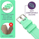Analog Watches for Kids Telling Time Teaching Tool (Great for Boys and Girls Ages 5-15) - Light Green