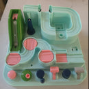 Car Adventure Game Rescue Squad Adventure Rail Model Racing Educational Toy Gift