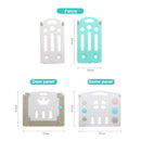 14 Panels Foldable Baby Playpen With Playmat Safety Gate Fence Child Play Pen Room Kids