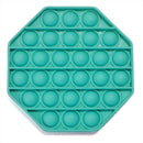Teal Octagon Push And Pop