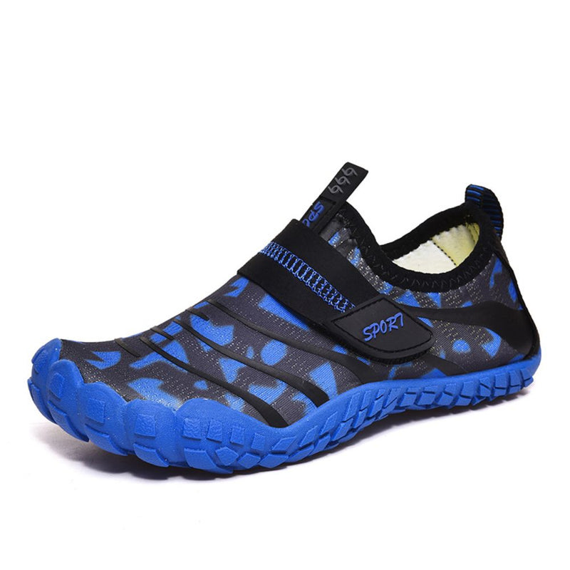 YALOX Water Shoes For Men & Women - Quick-Dry Barefoot Aqua Socks For Beach, Surfing, Yoga (Blue, 40 EU)