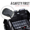 ROVO KIDS Ride-On Car Electric Childrens Toy Battery Powered w/ Remote Black 12V