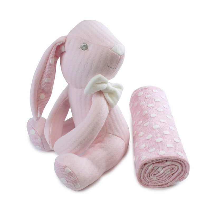 Bubba Blue Pink Soft Cuddles 2Pc Gift Set