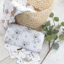Bubba Blue Aussie Animal 2Pk Muslin Wraps 104567