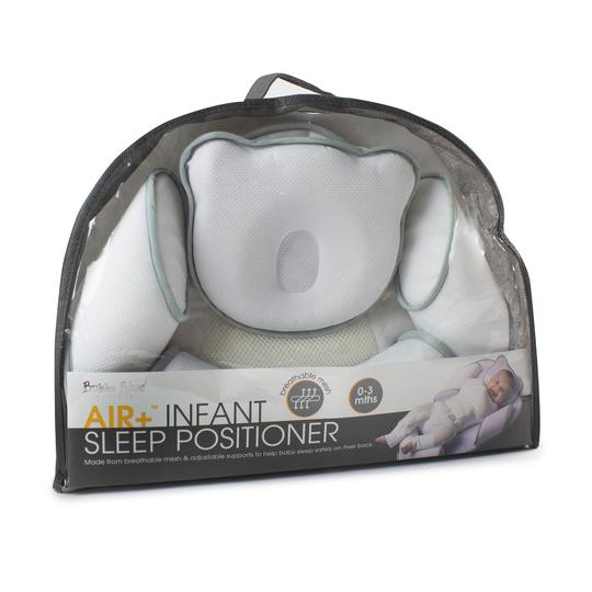 Bubba Blue Air+ Infant Sleep Positioner with Head Rest White 100576