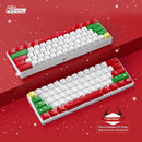 Royal Kludge RK61 Christmas Tri Mode Hot Swappable RGB Mechanical Keyboard (Red Switch)