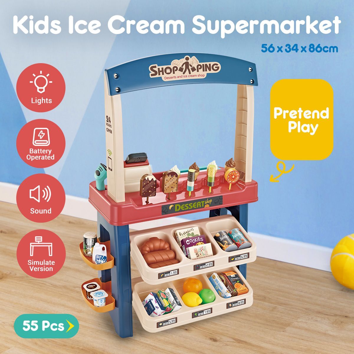 Ice cream role play toys on sale