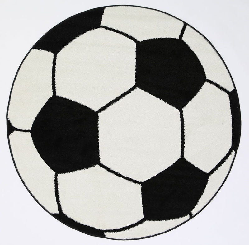 Nova Kids Soccer Ball Round Rug 133x133 cm Round