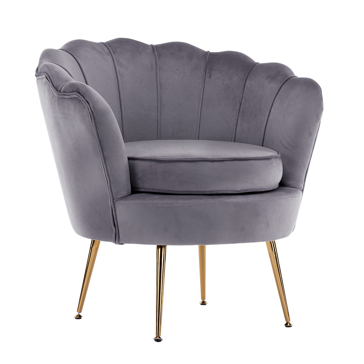 dining chairs grey scallop shell chair