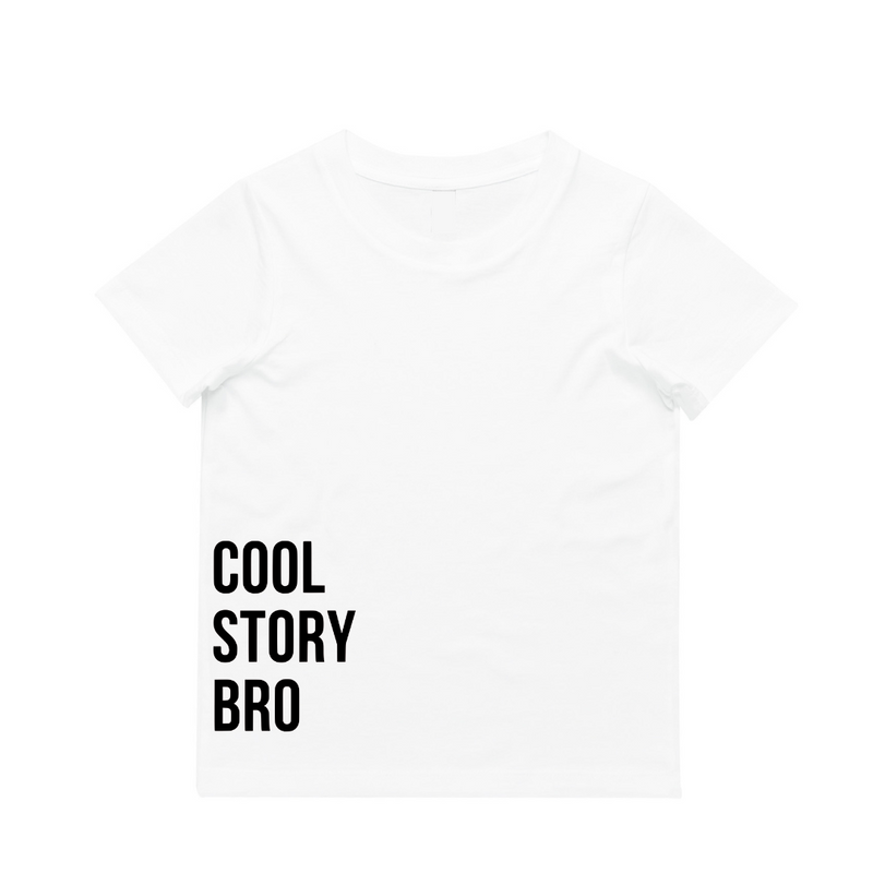 MLW By Design - Cool Story Bro Tee | Size 0