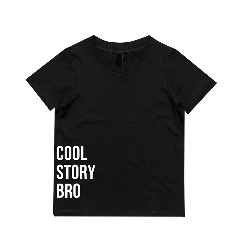 MLW By Design - Cool Story Bro Tee | Size 10