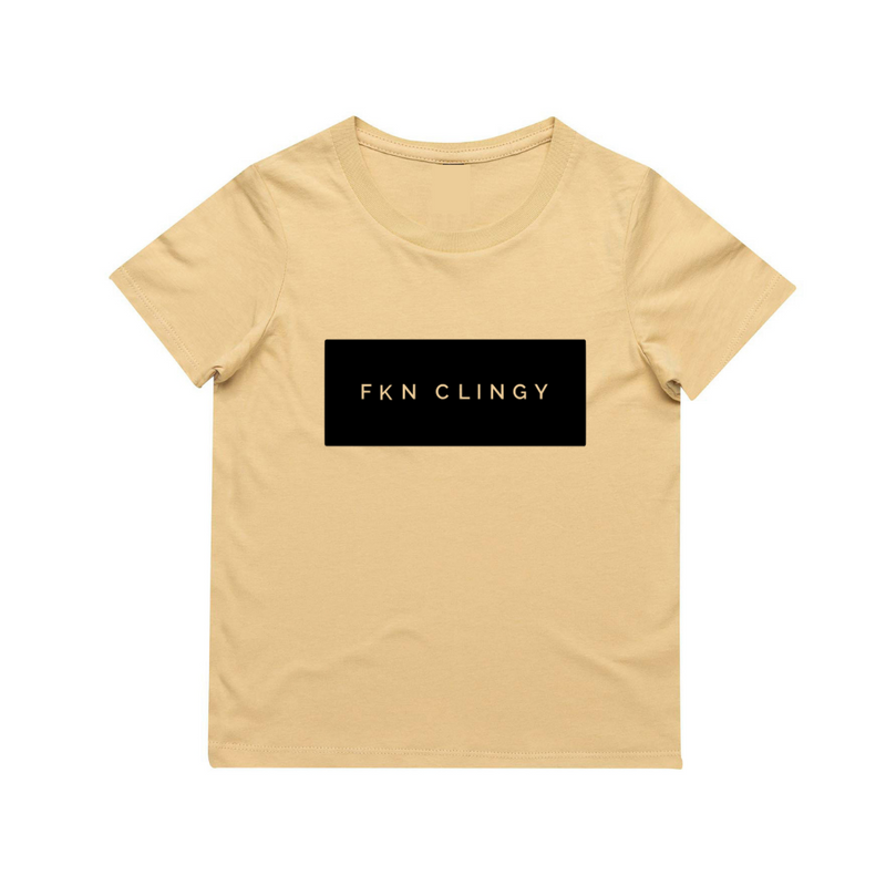 MLW By Design - FKN CLINGY™ Tee | Black Print | Size 2