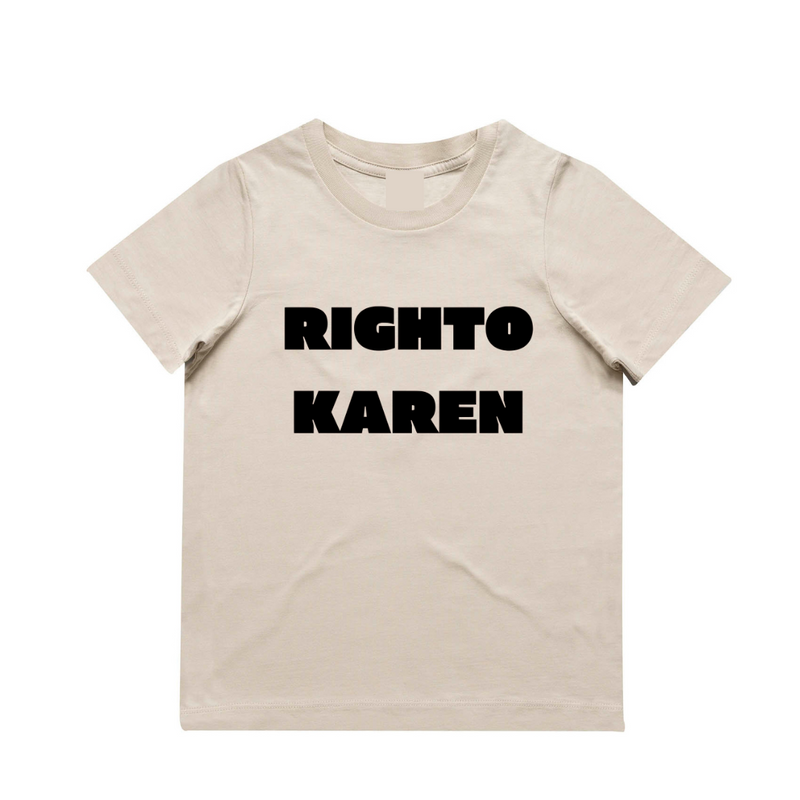 MLW By Design - Righto Karen Tee | Size 8