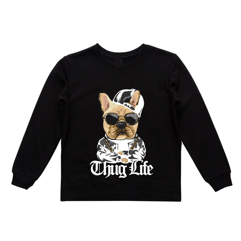 MLW By Design -Thug Life Kids Crew | Size 0