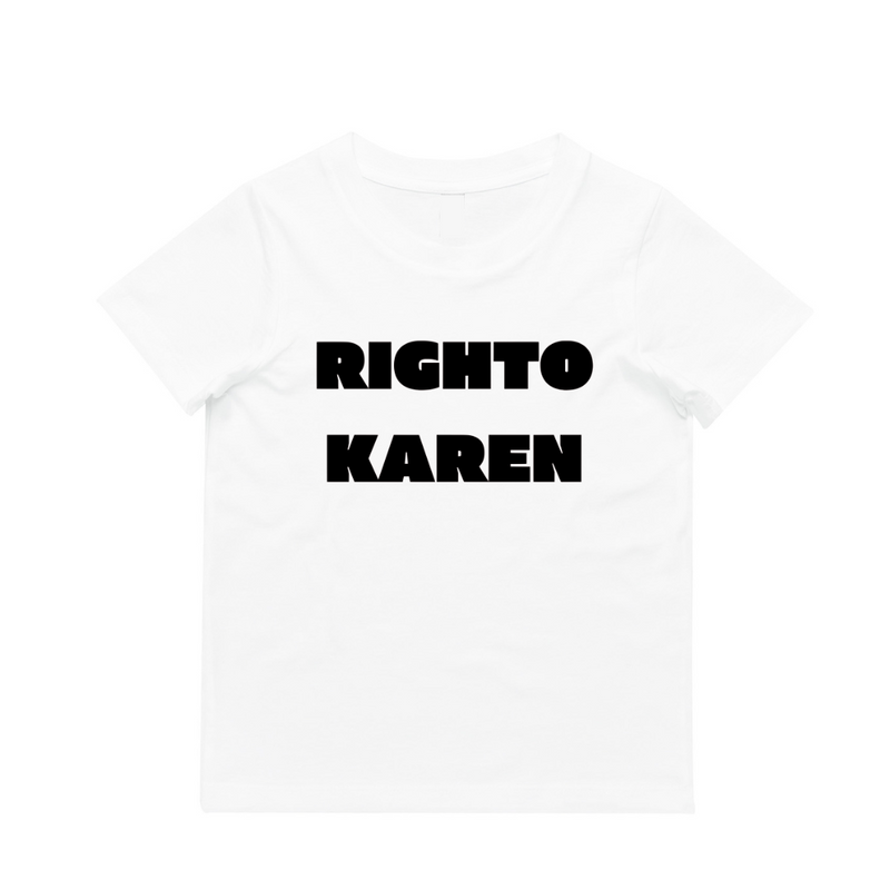 MLW By Design - Righto Karen Tee | Size 4