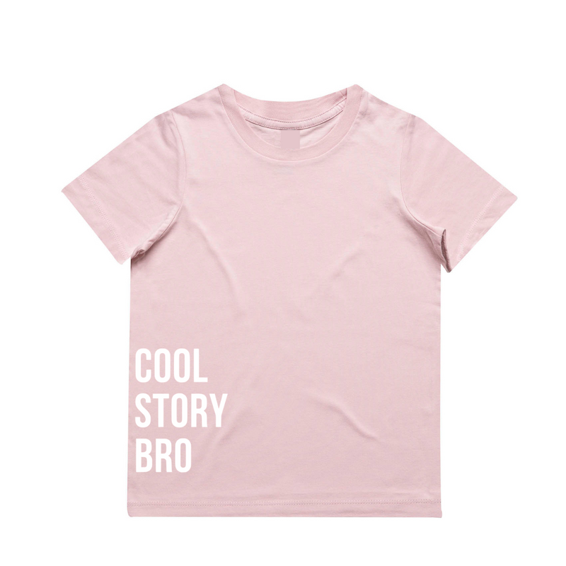 MLW By Design - Cool Story Bro Tee | Size 8