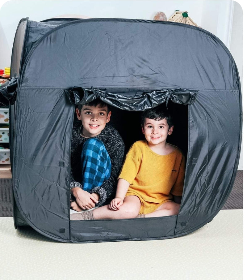 sensory blackout tent Dark Den Pop Up Blackout Tent