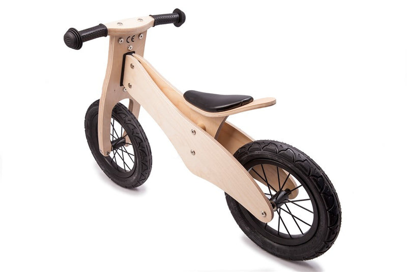 Wooden Balance Bike for Kids Toddler Child 2 6 yr Training Ride Bike N