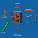 Backyard Discovery Hillcrest Play Center