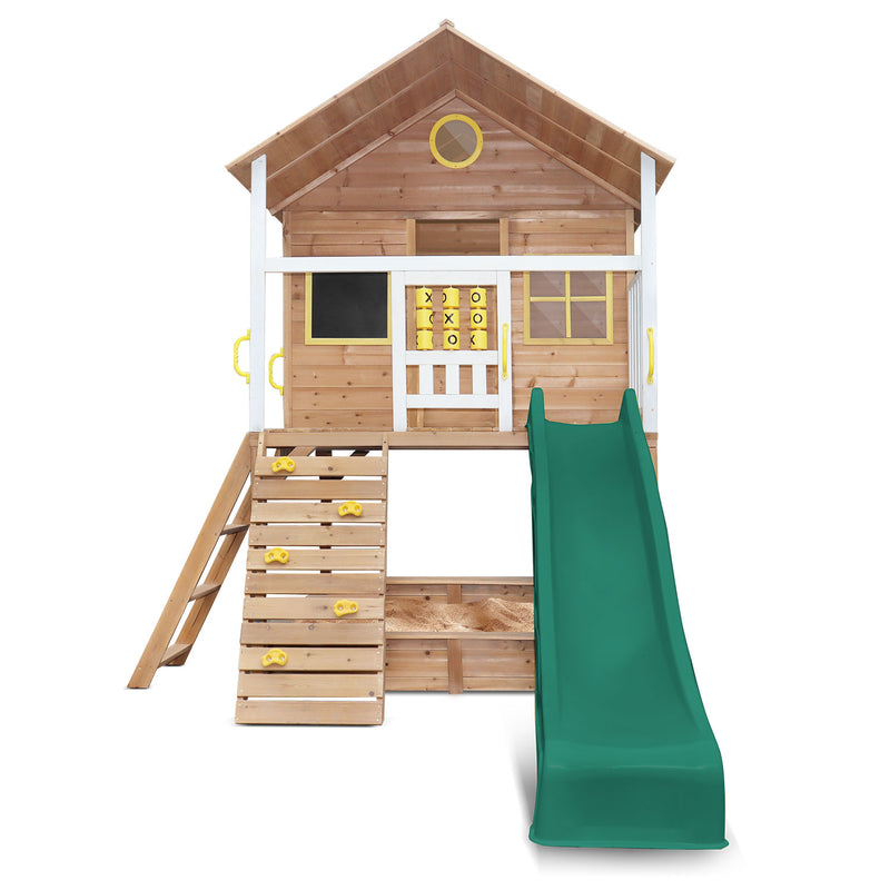 Lifespan Kids Warrigal Cubby House Green Slide - Main Image