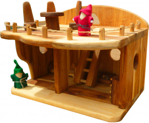 Kids Medium Wooden Dollhouse
