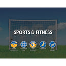 8' x 5' Soccer Football Goal Foot Portable Net Quick Set Up