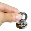 12Kg SALVAGE Strong MAGNET N52 Neodymium Eyebolt Circular Ring