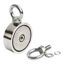 340Kg Salvage Strong Recovery Magnet Neodymium Hook Treasure Hunting Fishing