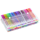 Glitter Gel Pens (100 pack) with 2.5X More Ink - Craft, Kids & Adult Colouring