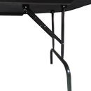 185cm Folded 7 Player Poker Blackjack Table Game Desk W/Cup Holder