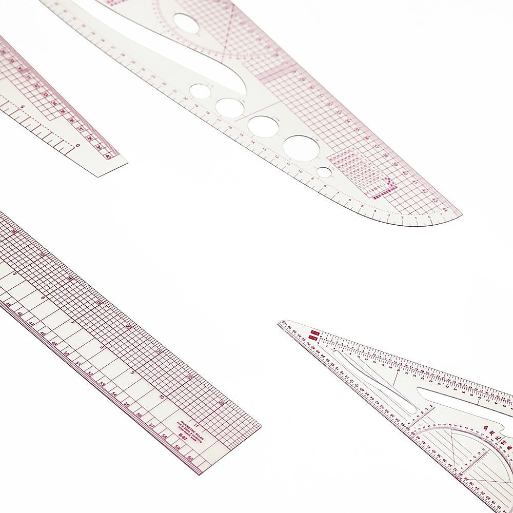 9pc French Curve Ruler Set DIY Sewing Pattern Measuring Tool for Dress