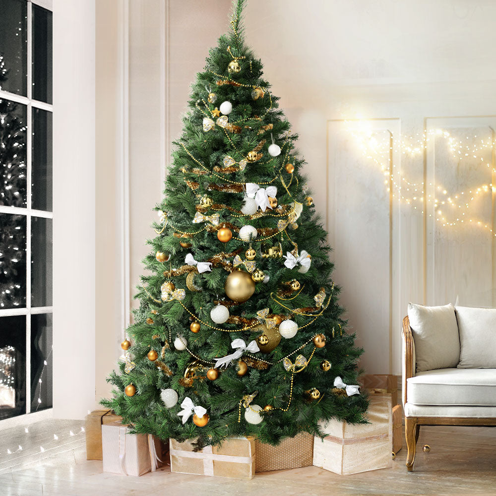  Original Christmas Tree Sサイズ Jingle Jollys Christmas Tree 2.4M Xmas Trees Decorations Pine-Needle 2